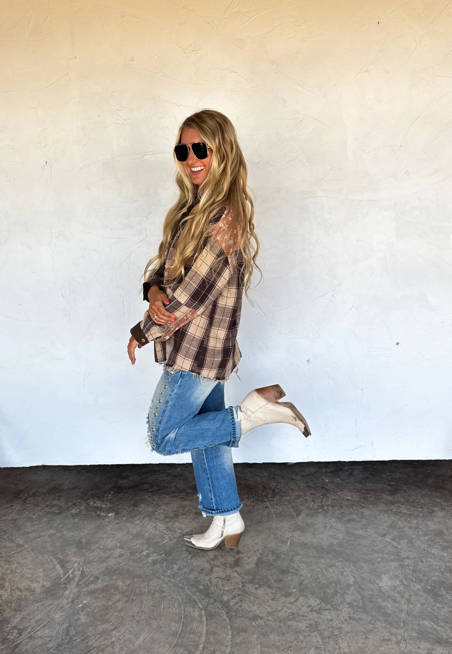 PREORDER - Scarlett Plaid Shacket