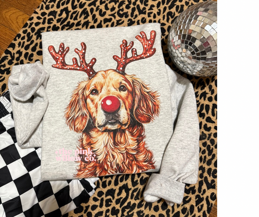 Christmas Golden Retriever Sweatshirt
