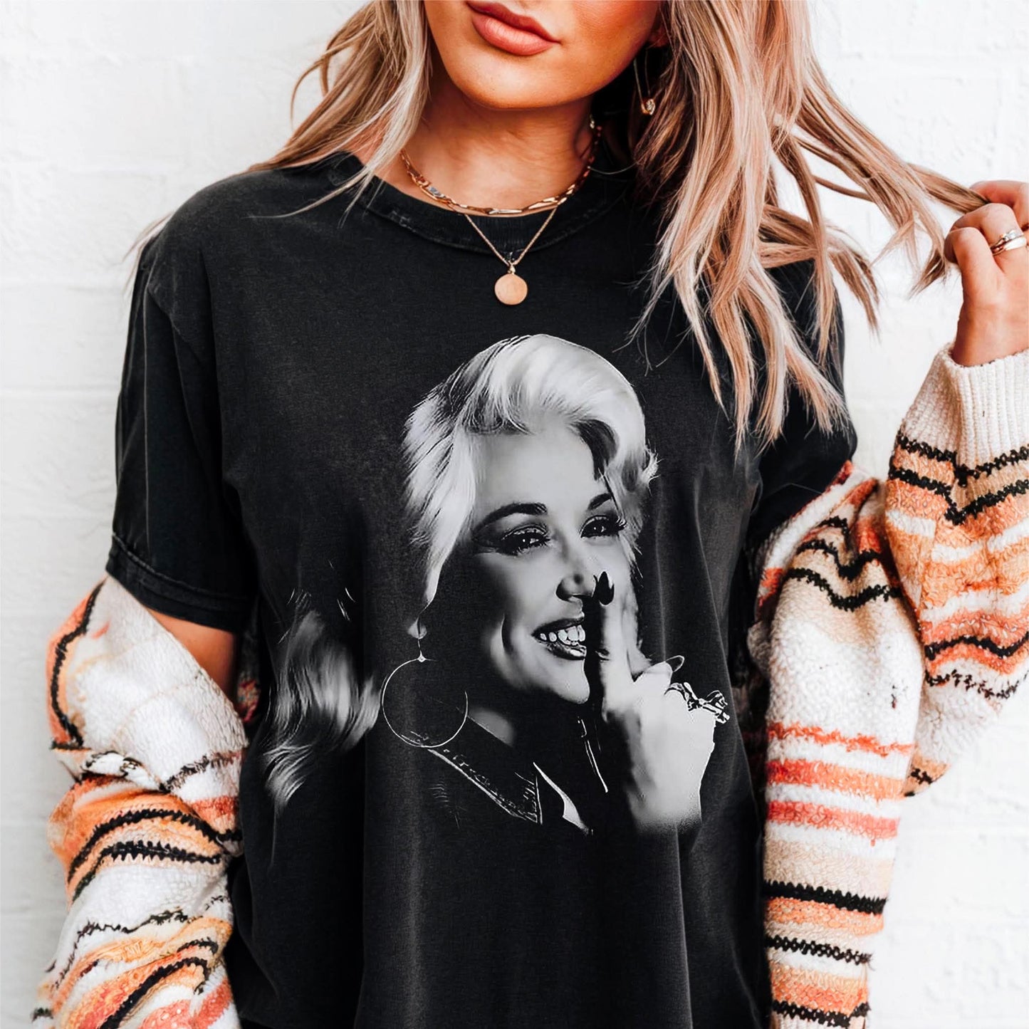 Dolly Halftone Comfort Colors Tee