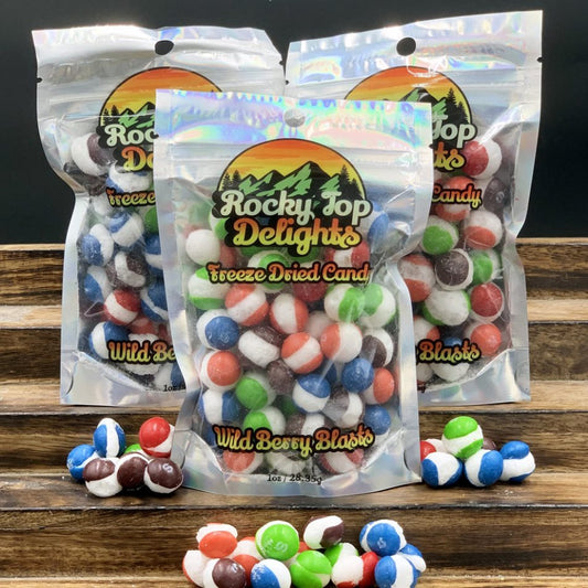 Wild Berry Blasts- Freeze Dried Candy 3oz Bag