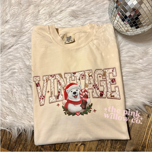 Vintage CC Bear Comfort Colors Graphic Tee