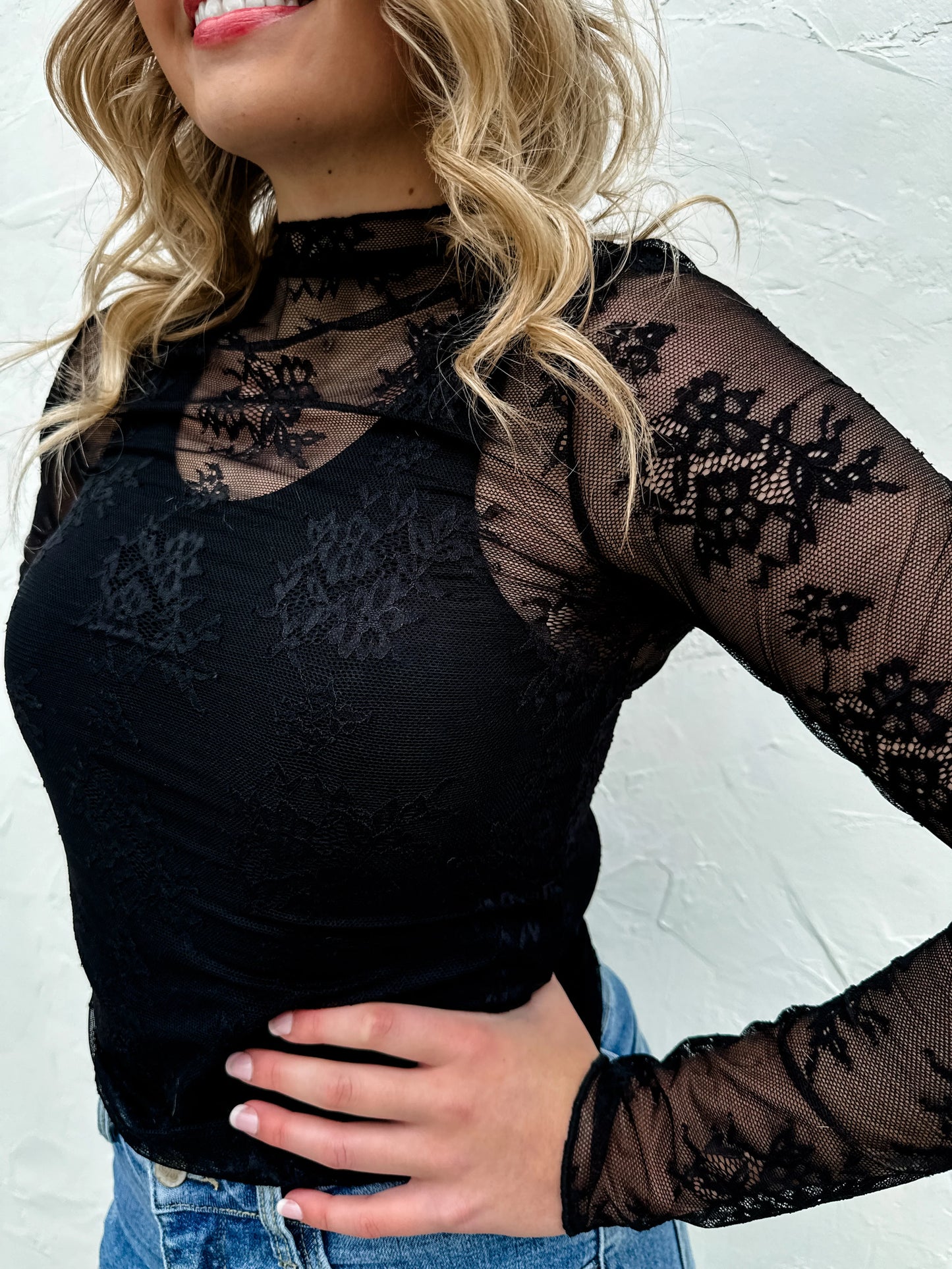 PREORDER - Valentine’s Roxy Lace Top