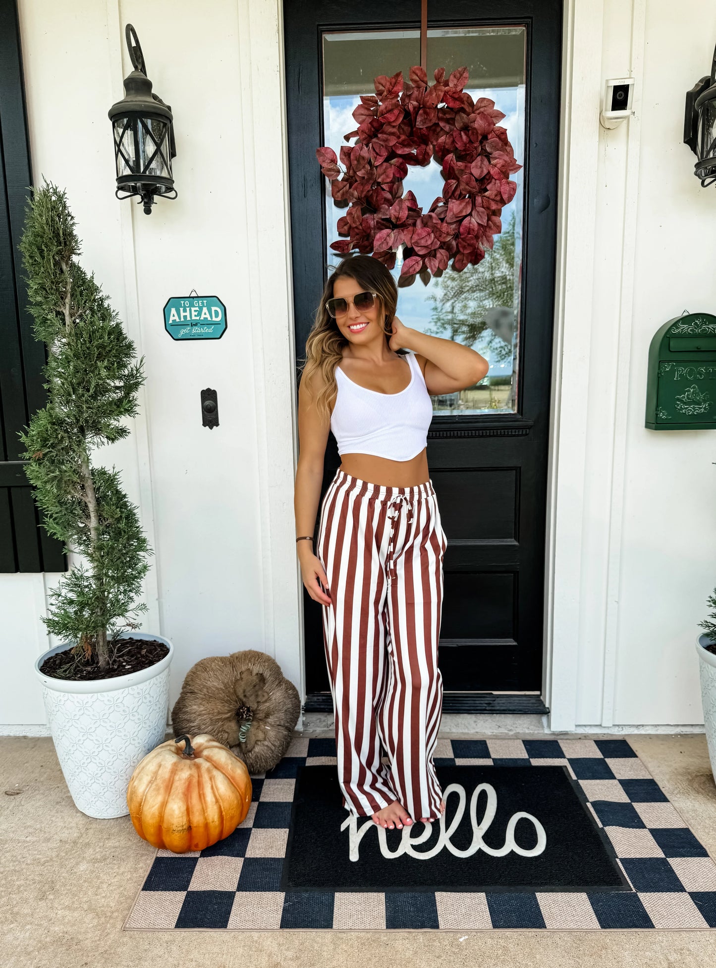 Vertical Vibes Stripe Pants