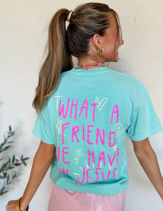 What a Friend We Have in Jesus Comfort Colors Tee
