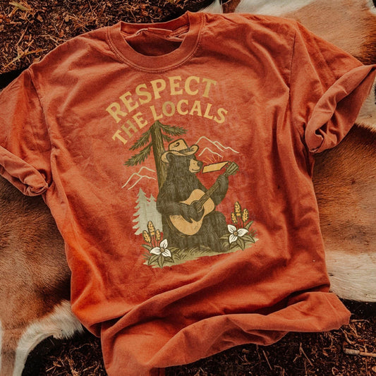 Respect the Locals Tennessee Comfort Colors Tee