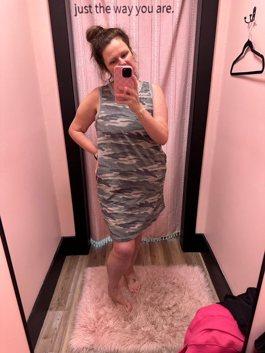 Camo Tank Dress