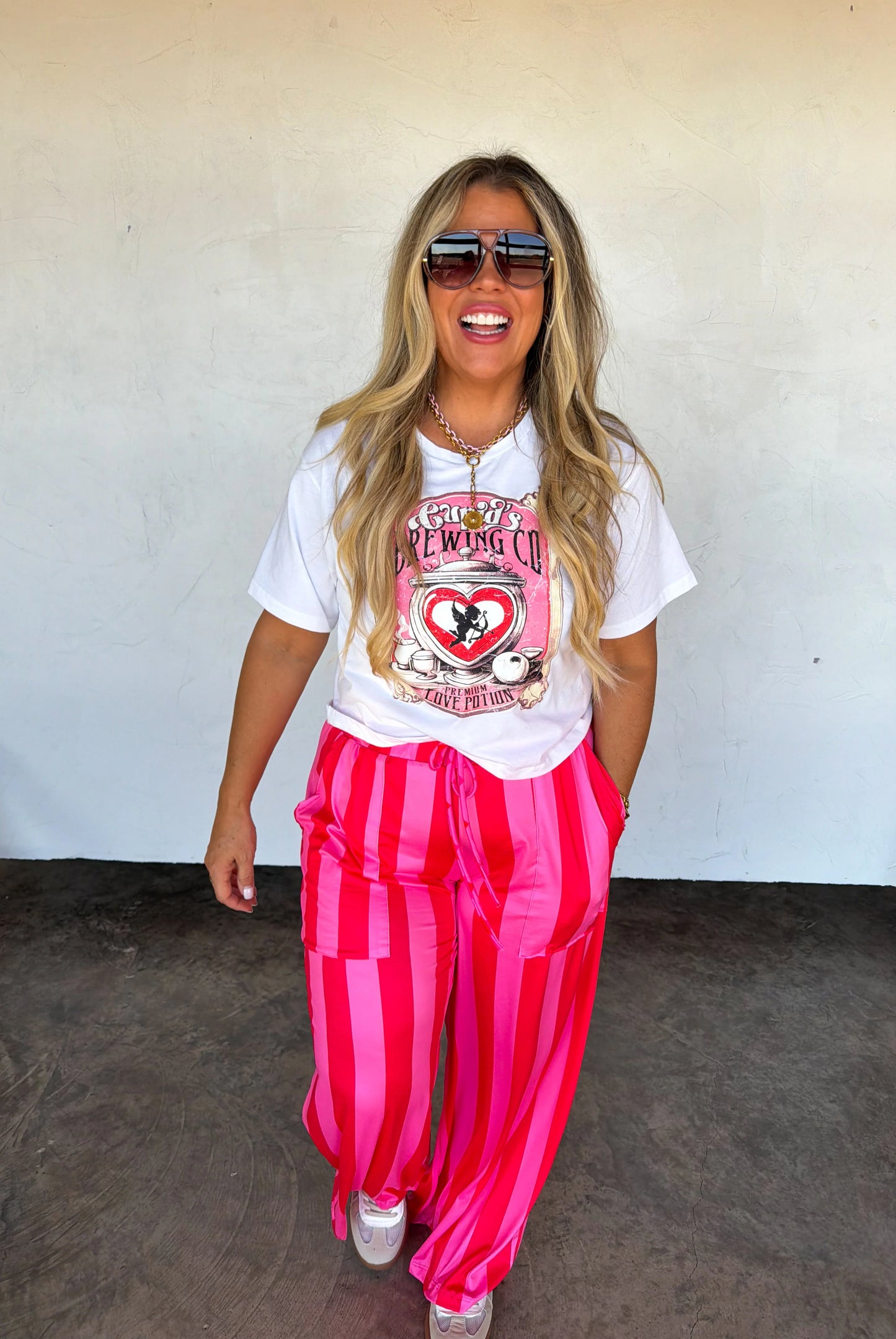 PREORDER - Valentines Haddie Wide Leg Pants