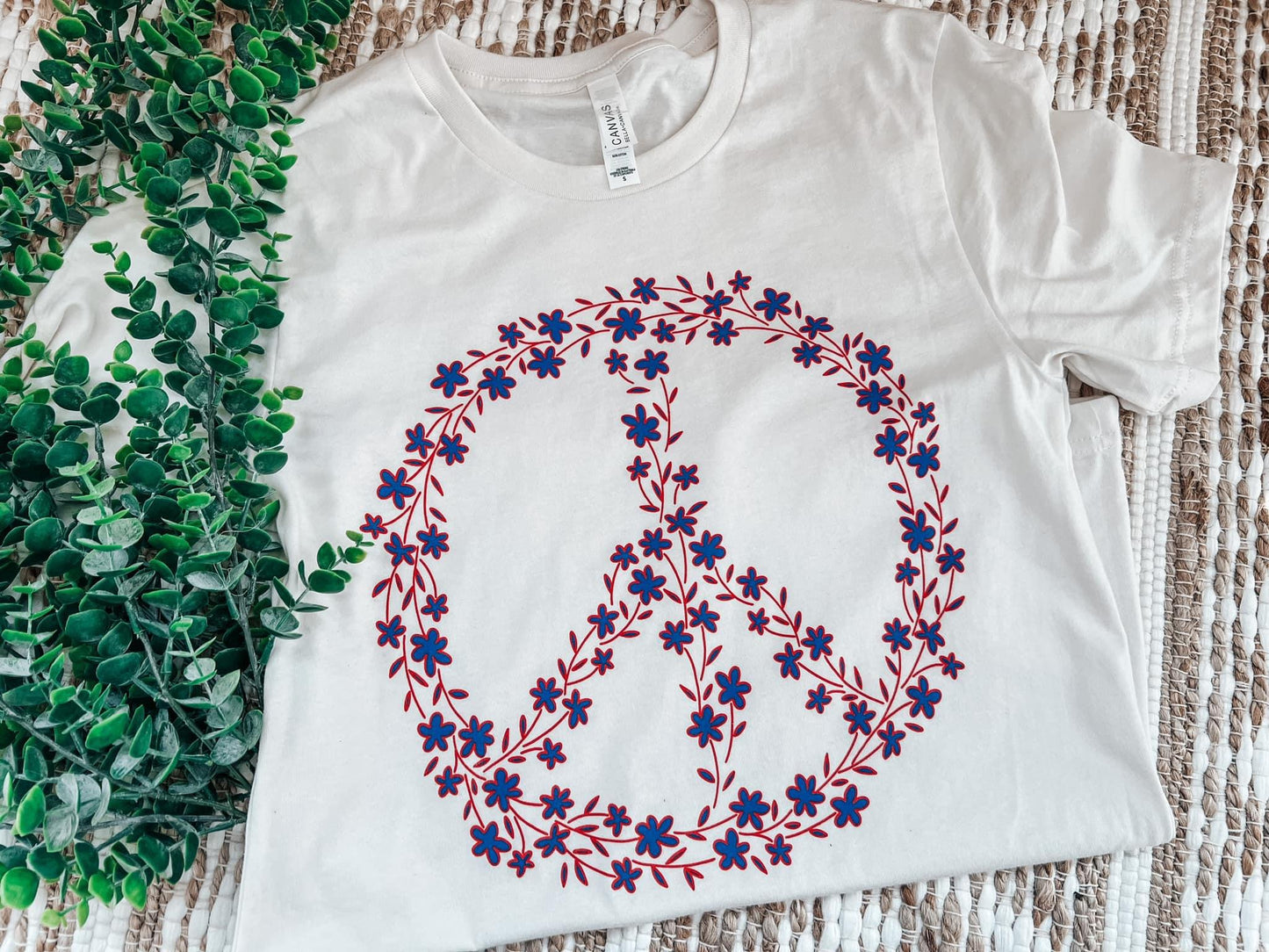 Floral Peace Graphic Tee