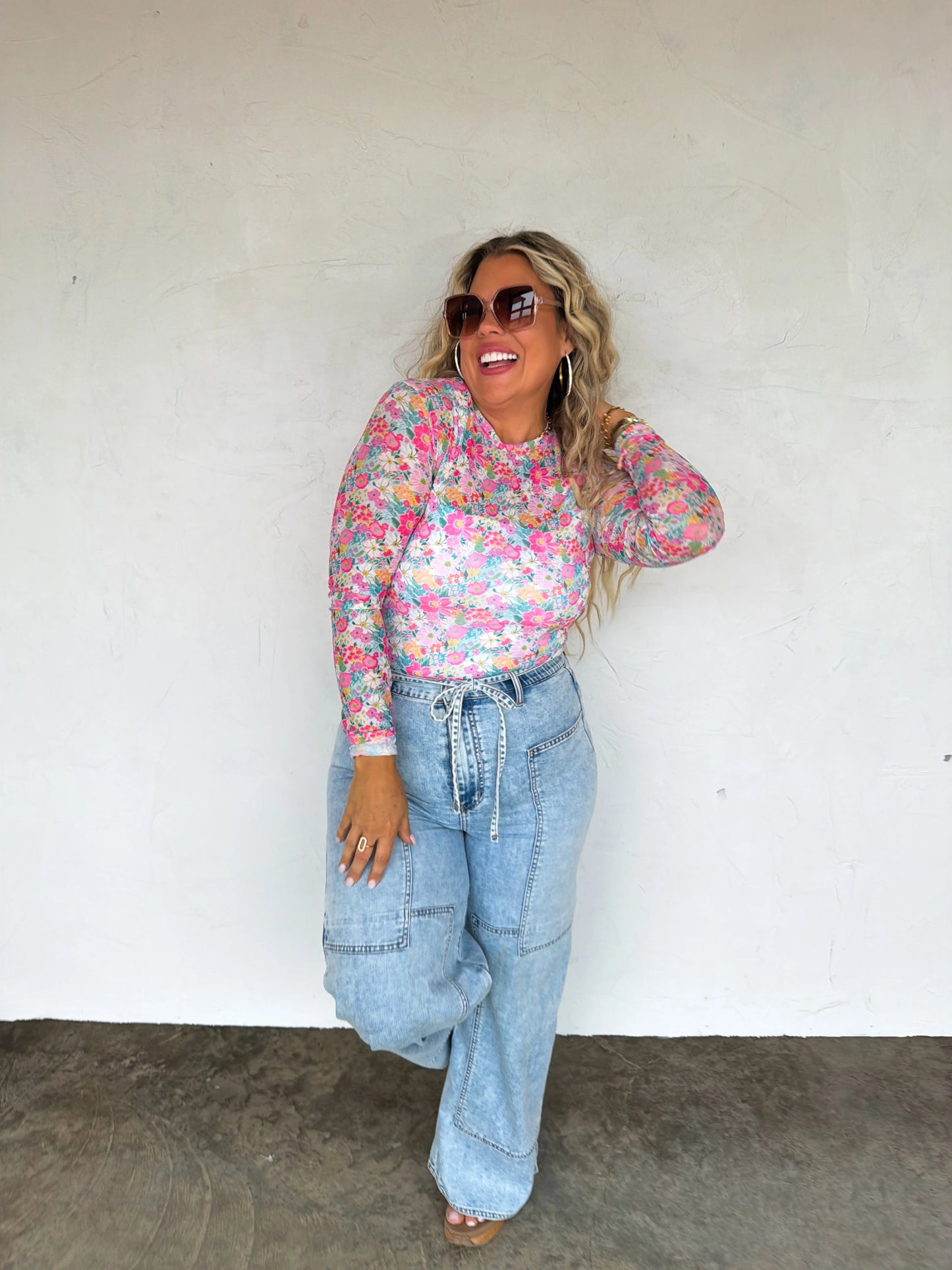 PREORDER - Spring Dress It Up Mesh Tops