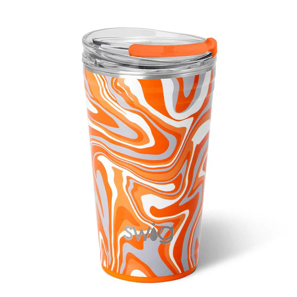 Swig Fanzone Orange Party Cup 24oz