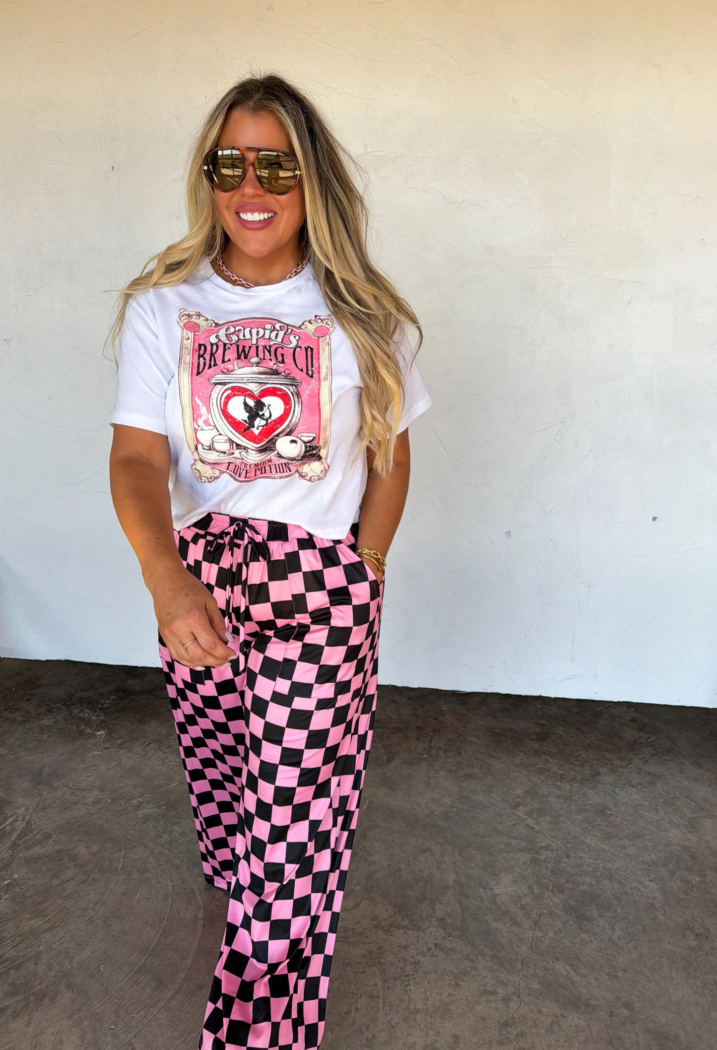 PREORDER - Valentines Haddie Wide Leg Pants