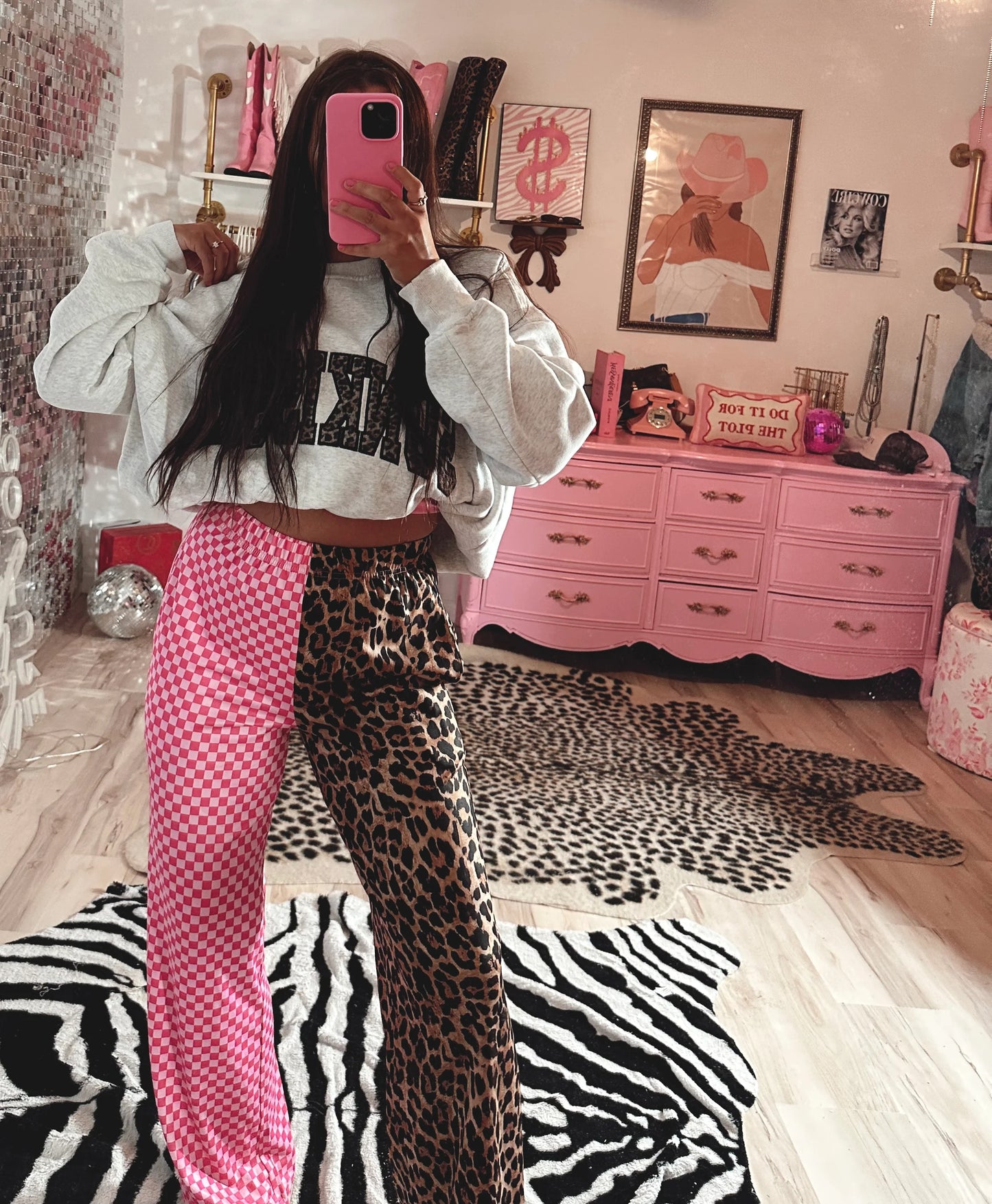 Double Trouble Split Pattern Pants