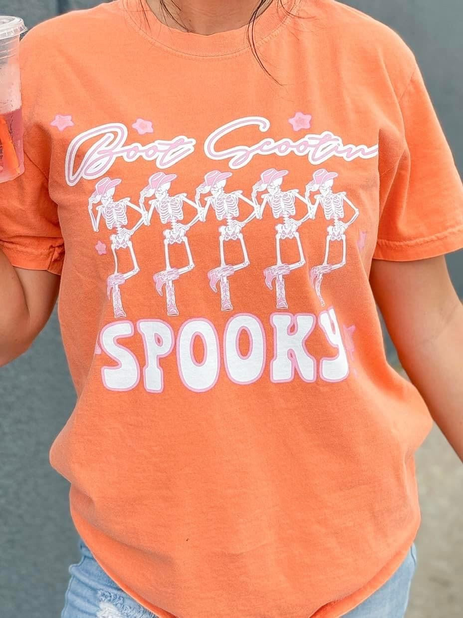 Boot Scootin’ Spooky Comfort Colors Tee