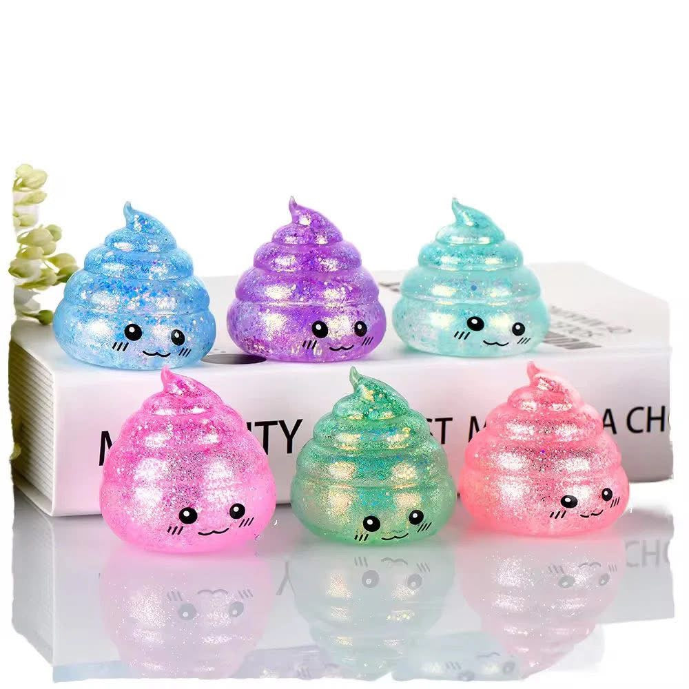 Glitter Poop Squishy