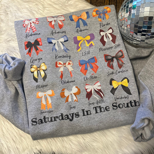 Saturdays In The South Graphic Sweatshirt