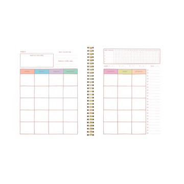 Undated Perpetual Planner - Goal Getter Life (Don't Ruin My Vibe) Small