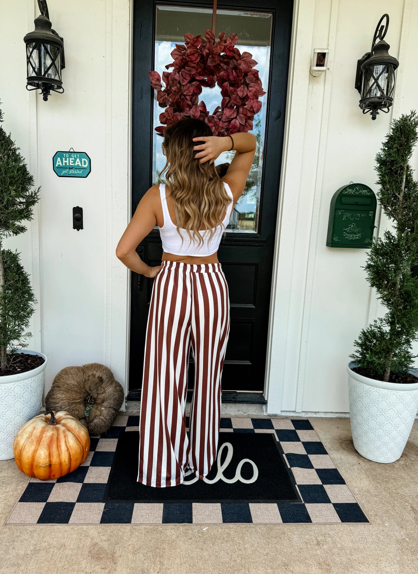 Vertical Vibes Stripe Pants