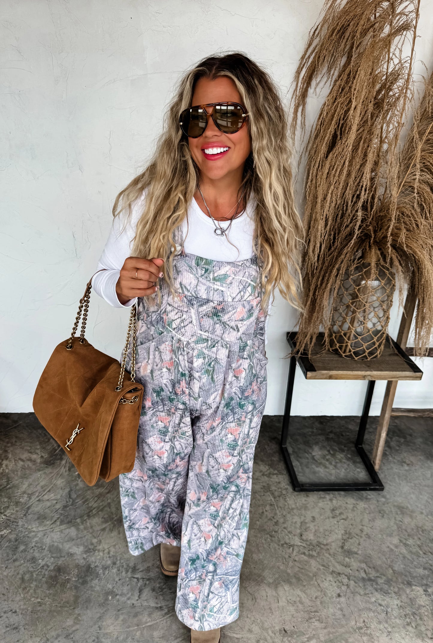 Fall Print Karli Overalls