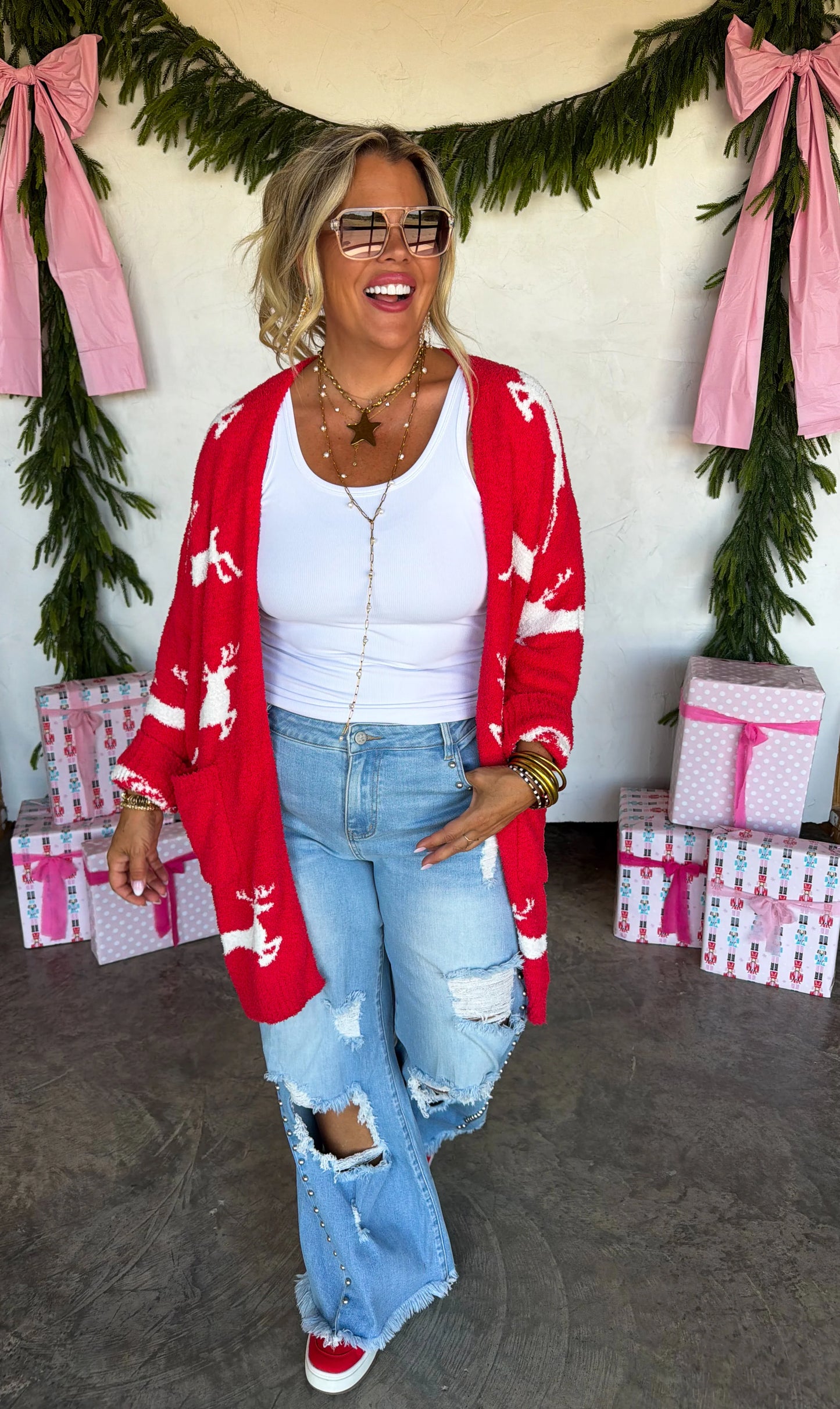 PREORDER -  Cozy Christmas Cloud Cardigans