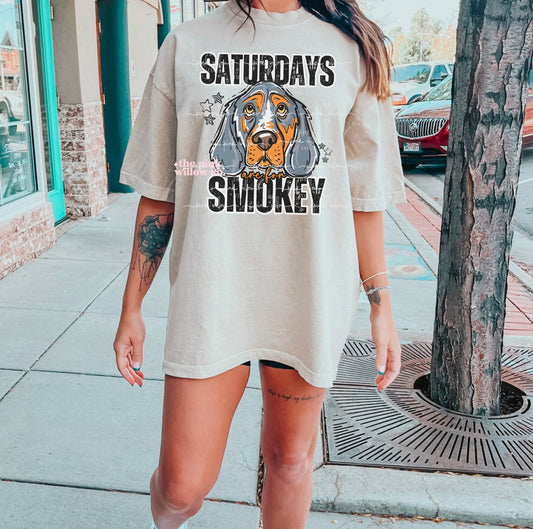 Saturdays are for Smokey Comfort Colors Tee