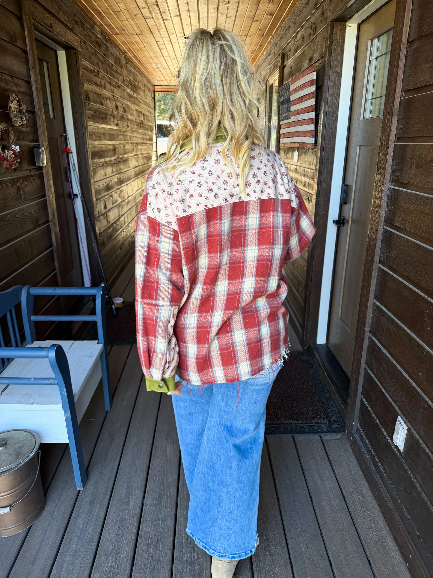 PREORDER - Scarlett Plaid Shacket