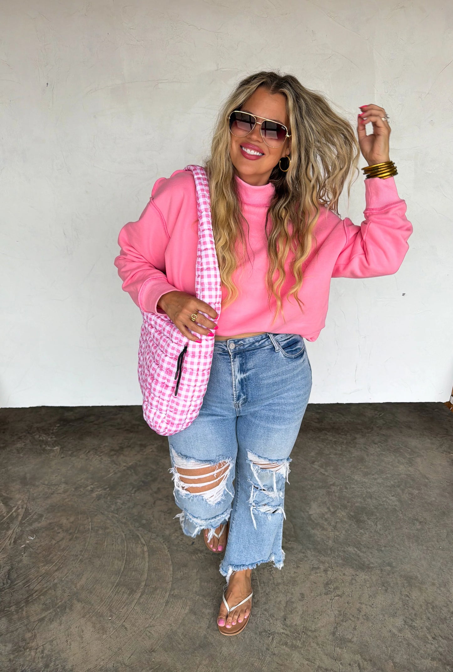PREORDER - Urban Distressed Crop Jeans