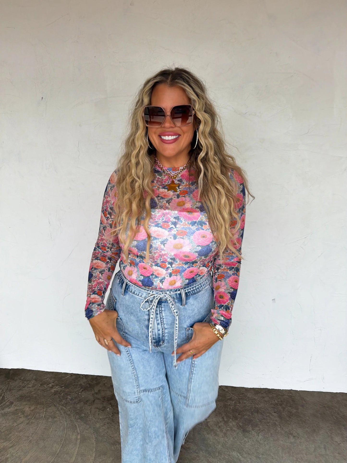 PREORDER - Spring Dress It Up Mesh Tops