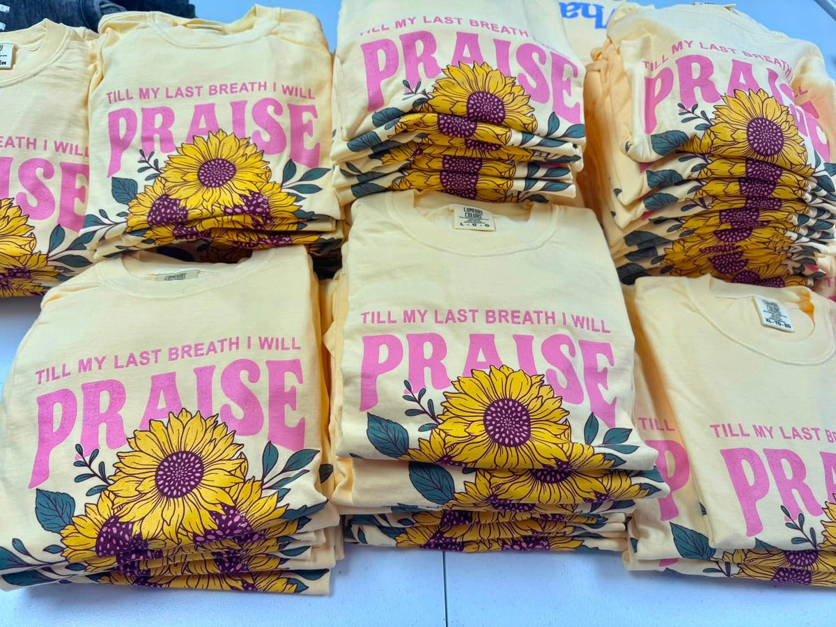 Praise the Lord Comfort Colors Tee