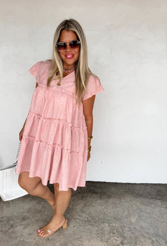 PREORDER - Day Dreaming Ruffle Dress