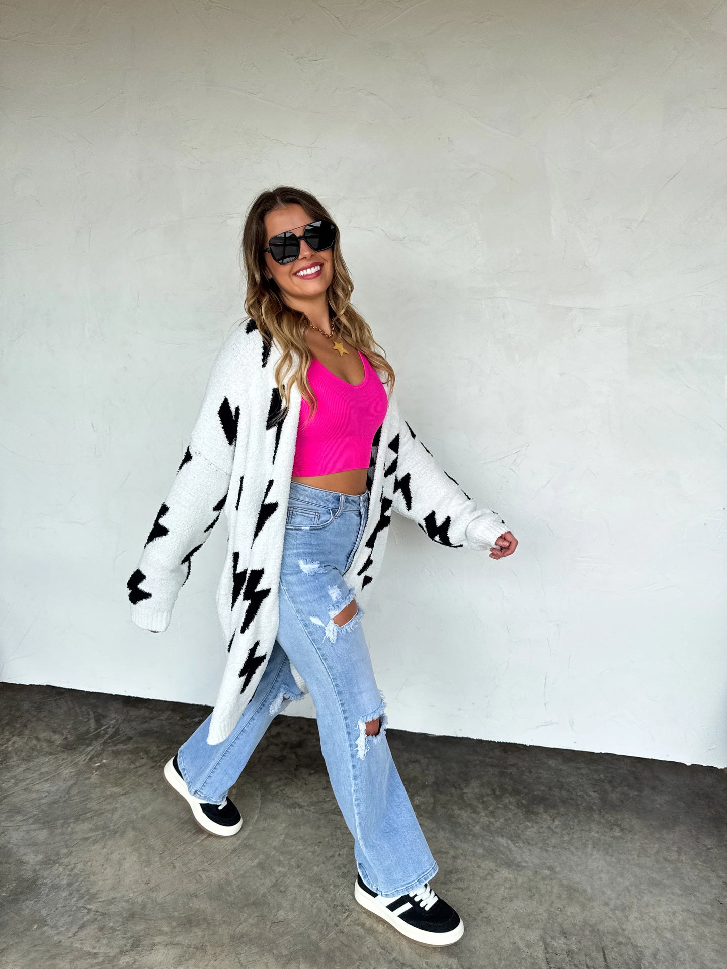 PREORDER - Lightning & Cheetah Cloud Cardigans