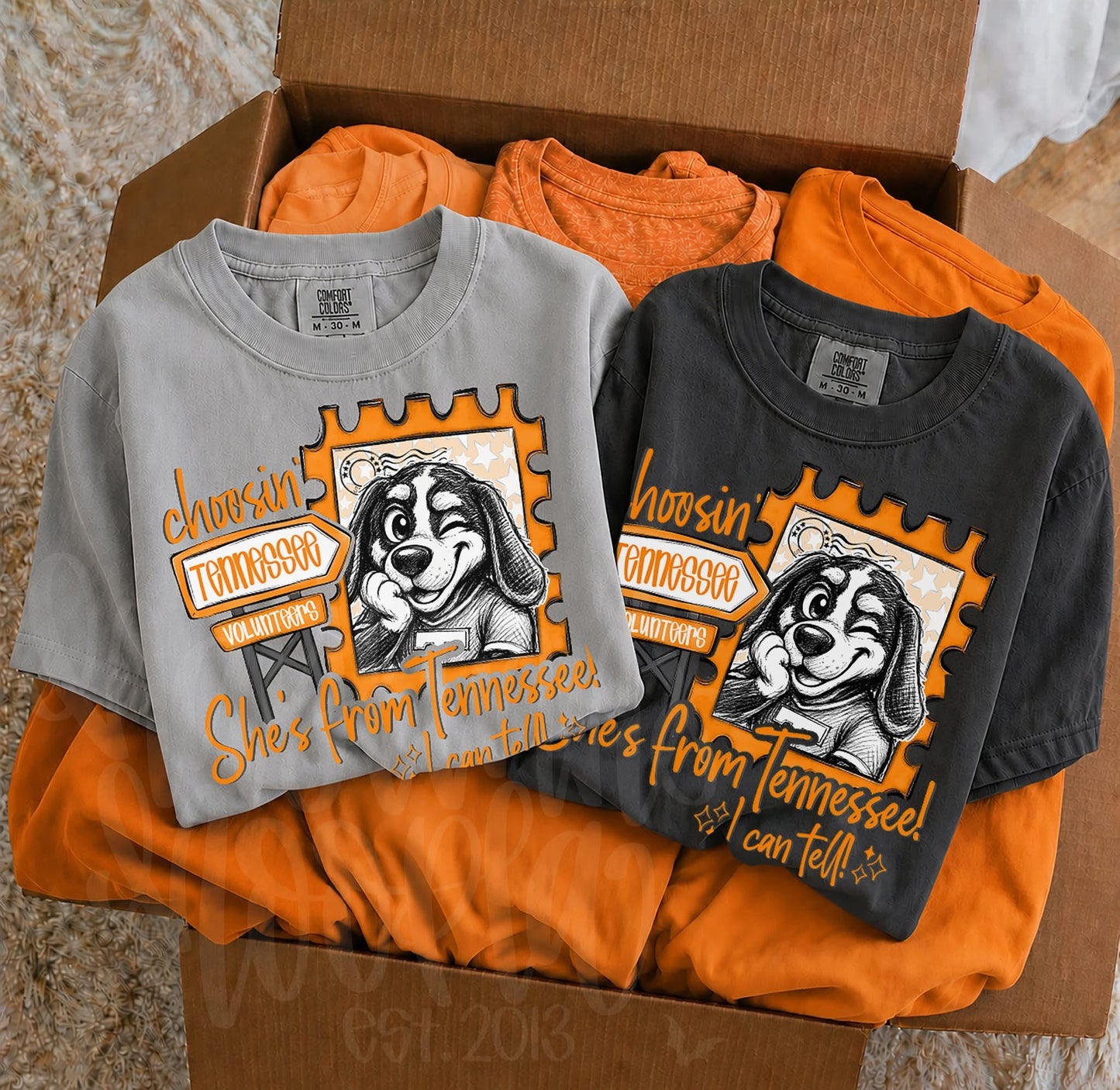 She’s From Tennessee I Can Tell Comfort Colors Tee