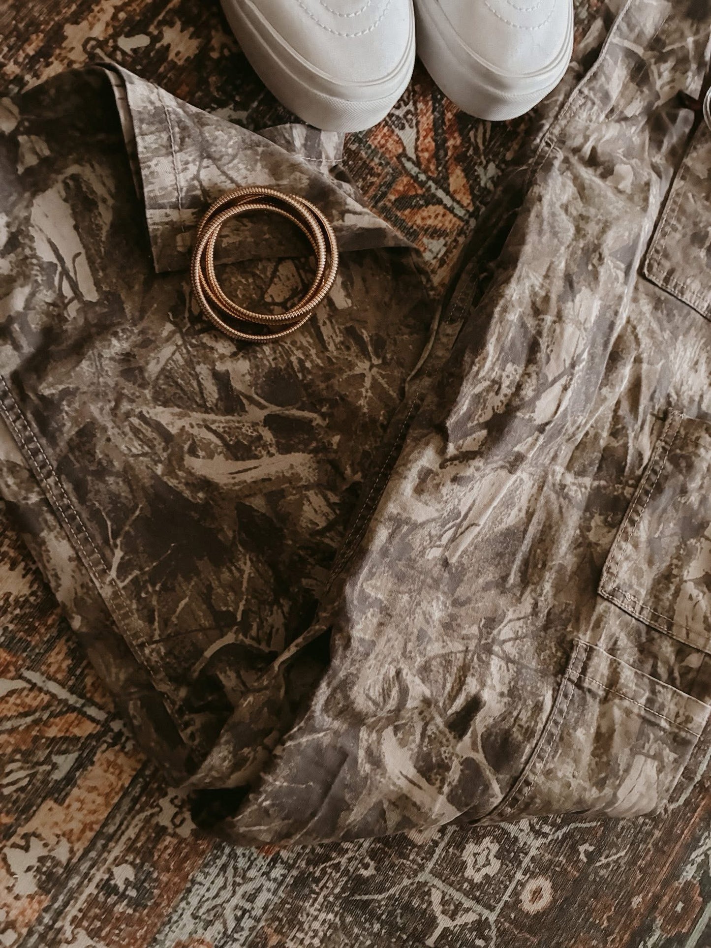 PREORDER - Walk This Way Camo Denim