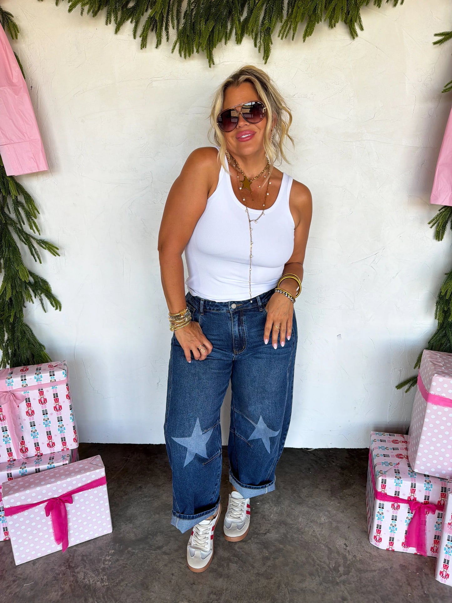 PREORDER - Super Star Barrel Jeans