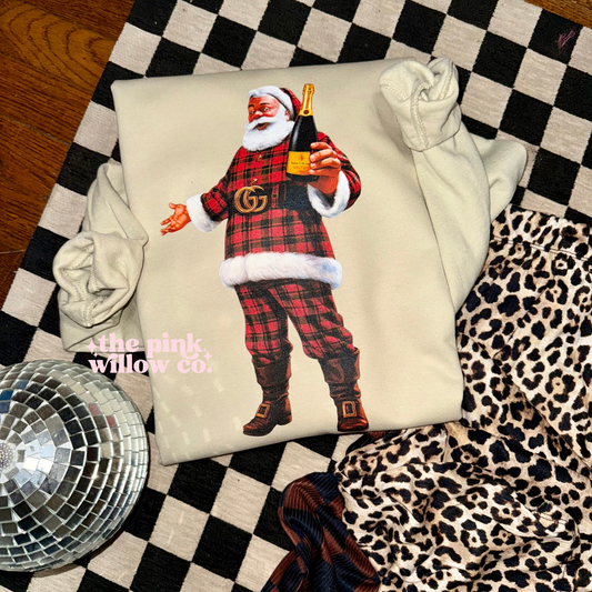 Designer Santa Sweatshirt