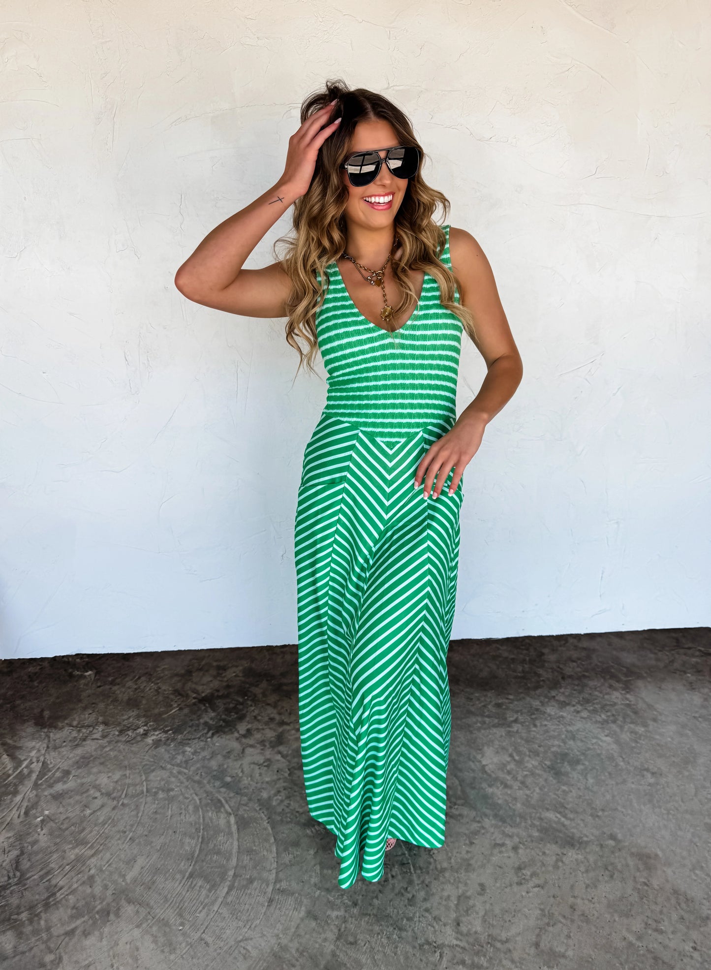 PREORDER - Spring Luciana Stripe Dress
