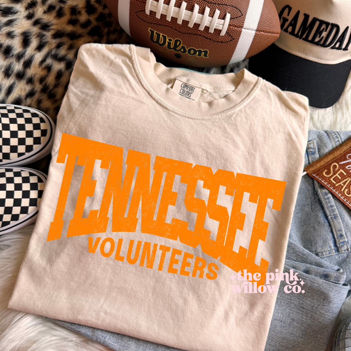 Arched Tennessee Volunteers Comfort Colors Tee