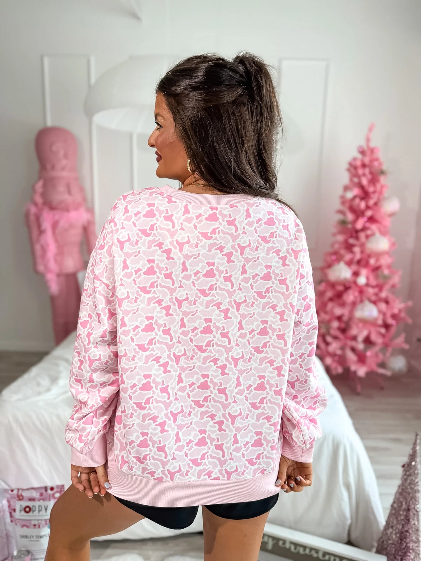 BIRDIE PREORDER - Soft Spun Crewneck in Sugar Bloom Duck Camo