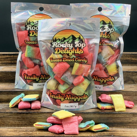 Fruity Nuggets- Freeze Dried Candy 2.2oz Bag