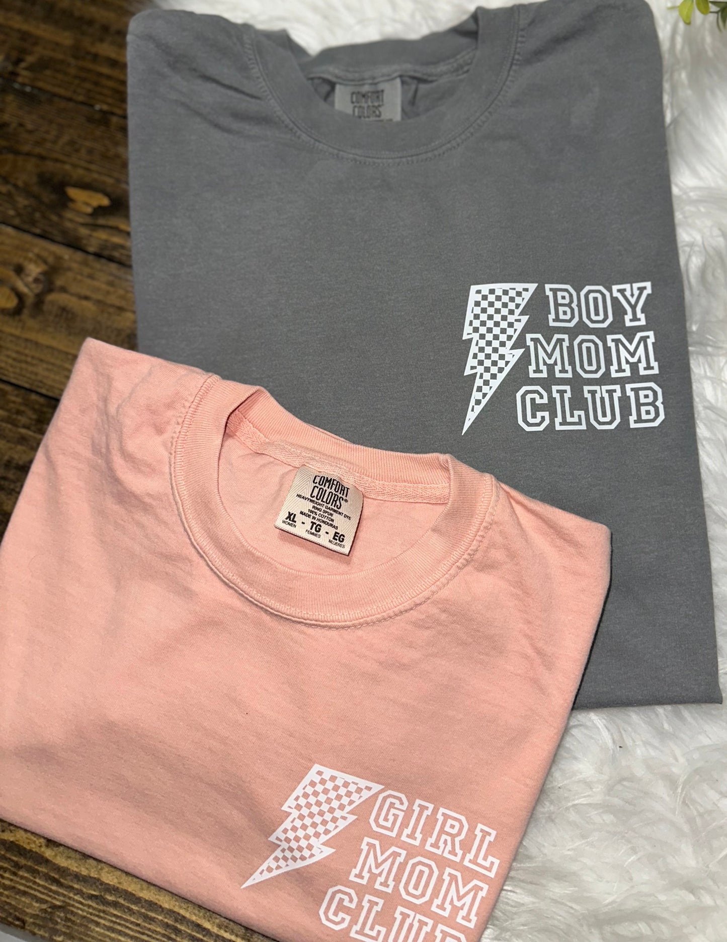 Boy Mom Club Comfort Colors Graphic Tee