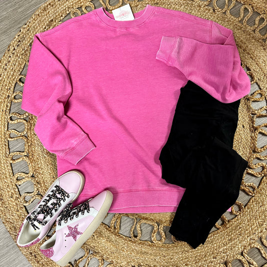 Burnout Crewneck Pullover