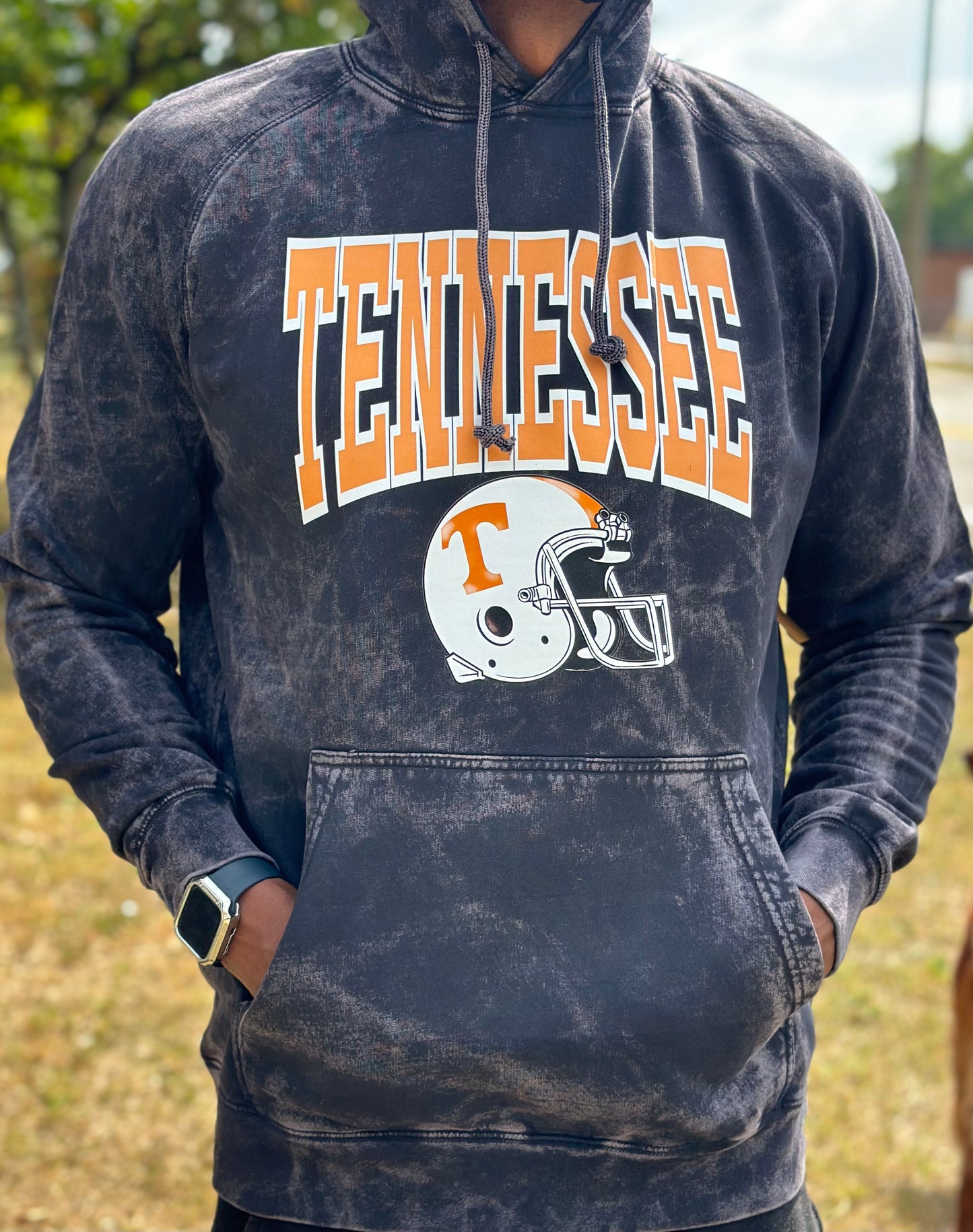 Tennessee Football Cloud Black Hoodie