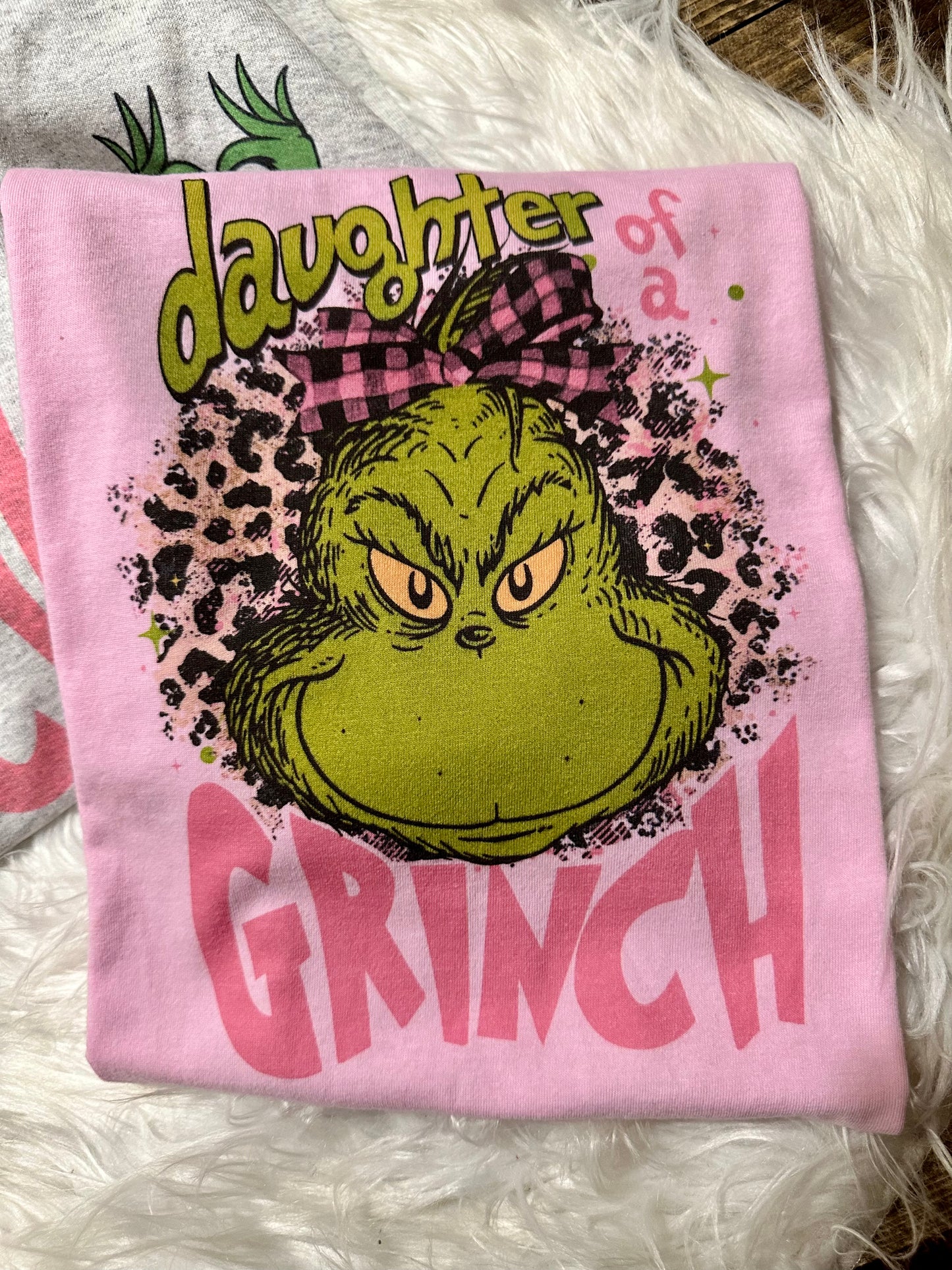 Daughter of a Grinch Graphic Tee