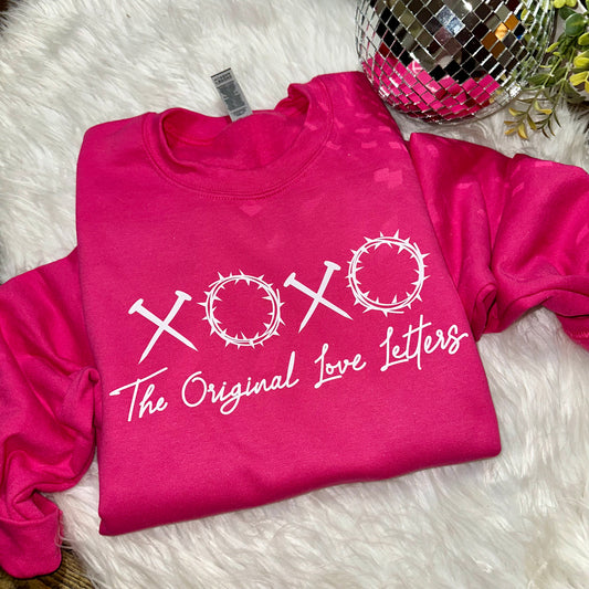 XOXO The Original Love Letters Graphic Sweatshirt