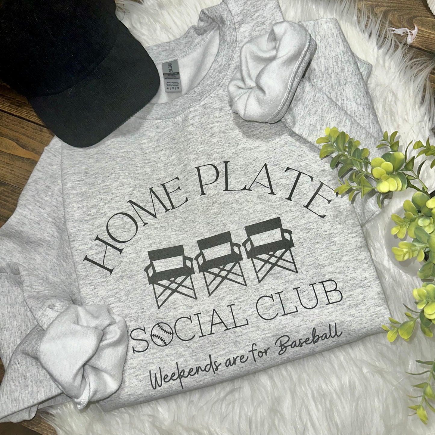 Home Plate Social Club Graphic Sweatshirt