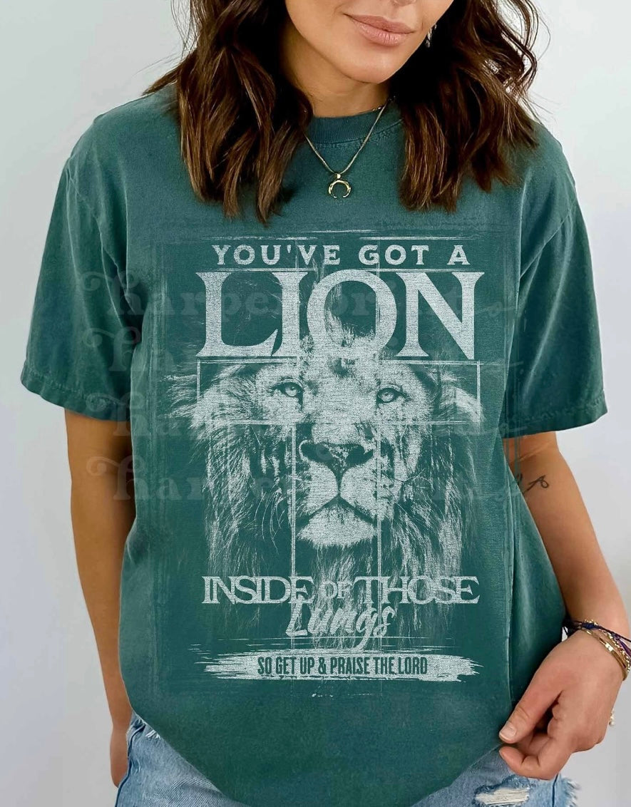 You’ve Got a Lion Inside of Those Lungs Graphic Tee