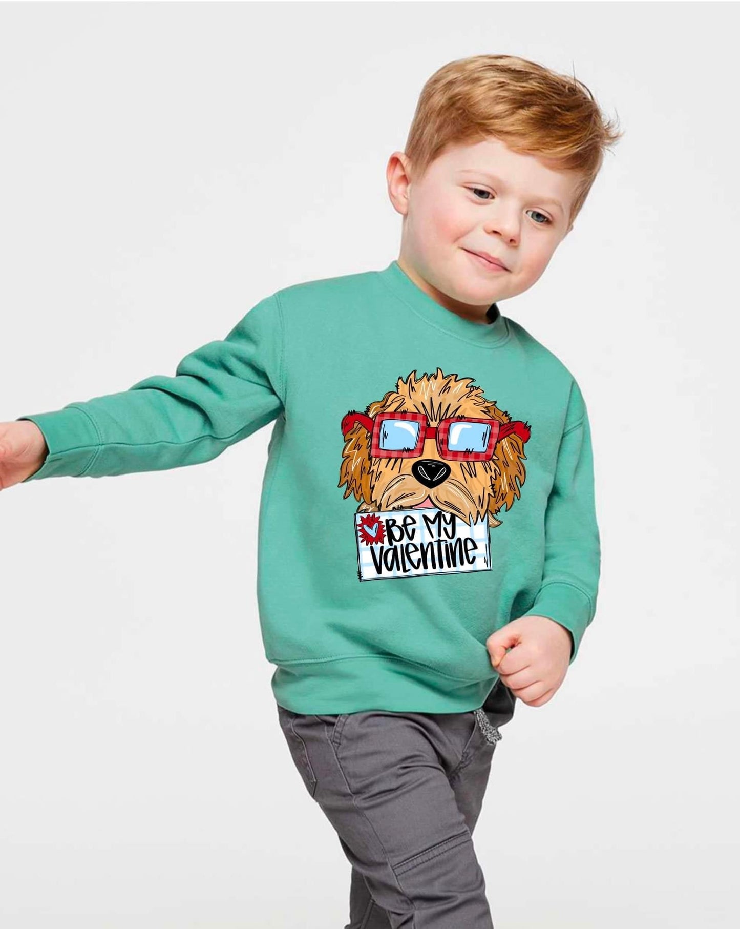 Be My Valentine-Boy Graphic Sweatshirt Youth