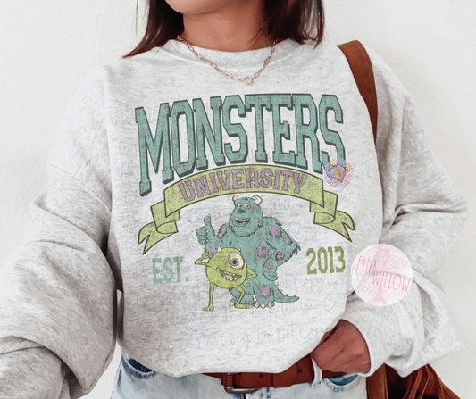 PRE-ORDER Monsters University Graphic Sweatshirt