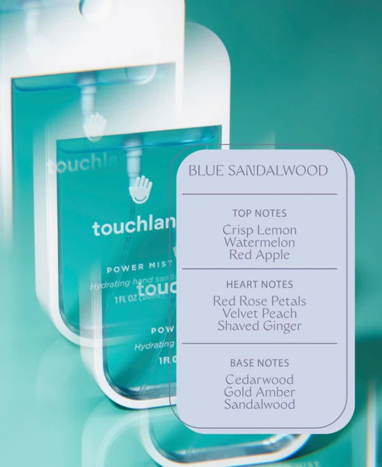 Touchland Power Mist Blue Sandalwood