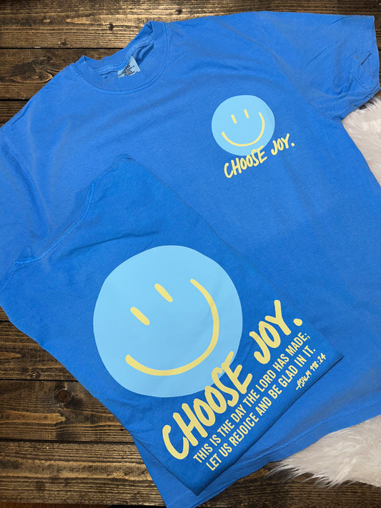 Choose Joy Comfort Colors Tee