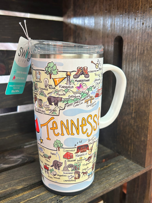Swig Tennessee Travel Mug 22oz